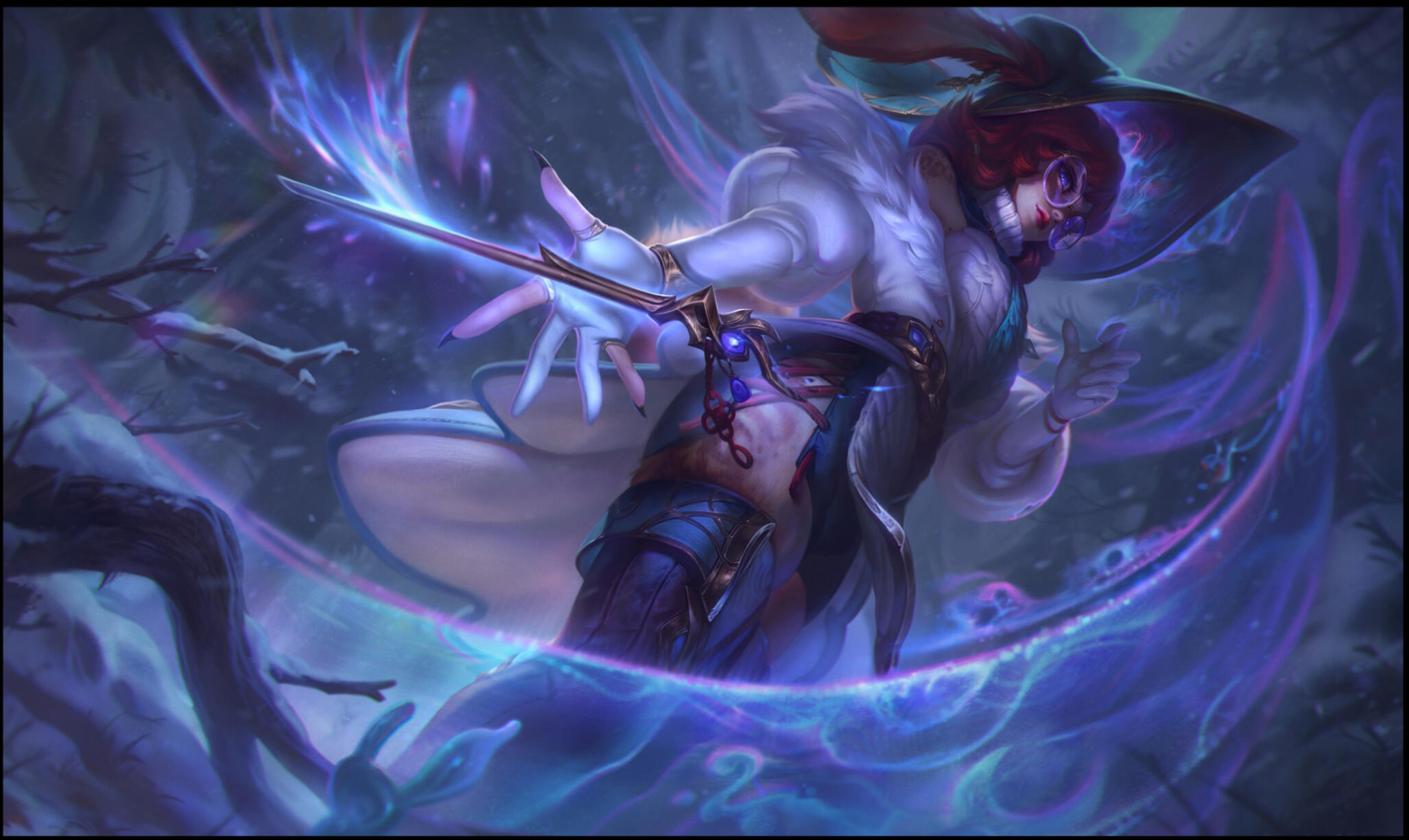 LEAGUE OF LEGENDS - FANART AURORA '' The Witch Between Worlds '' Drawing for League of Legends has always been my lifelong dream, I haven't had the chance to work with Riot yet but as a fan since 2009 I will try to improve myself with Fanart like this. It'