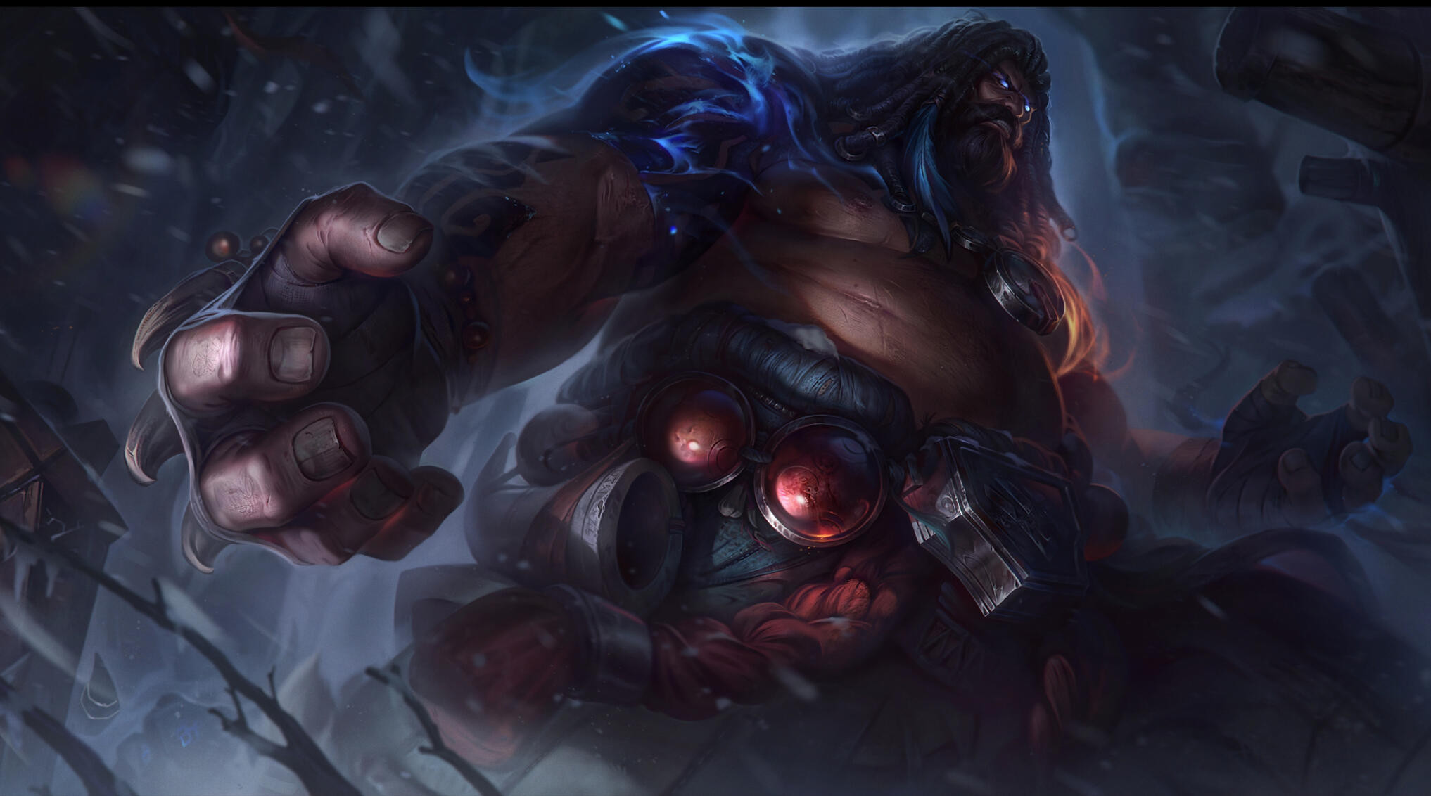 UDYR SPLASH ART ( League of Legends fanart ) Happy to share with you my recent personal project. I have long wanted to draw League of Legends champions, and Udyr is one of my favorites, from concept to story. He's really interesting. I don't remember how many times I've listened to his theme music ov